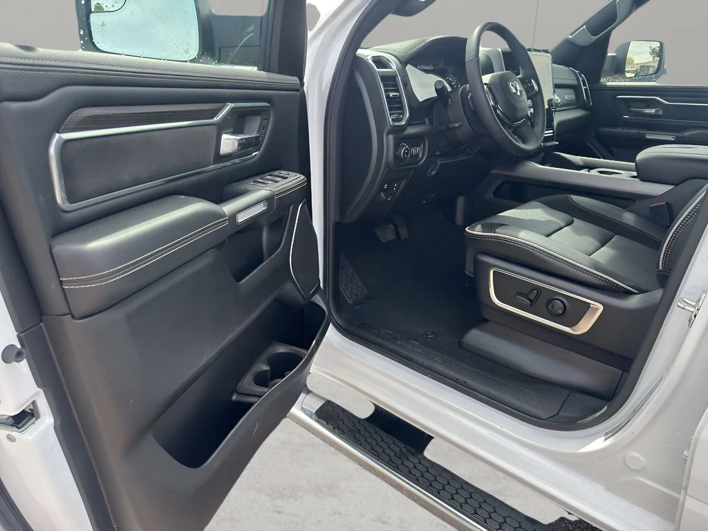 Used 2025 Bright White Clearcoat Ram Laramie image 11