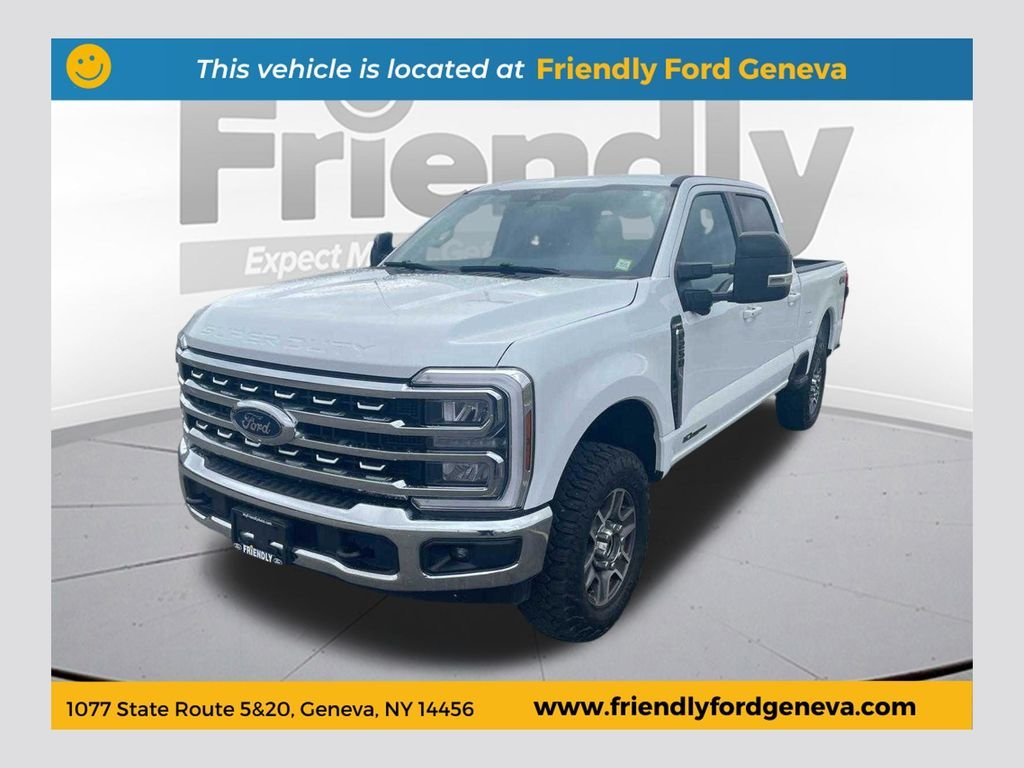 Used 2024 White Ford Lariat image 1