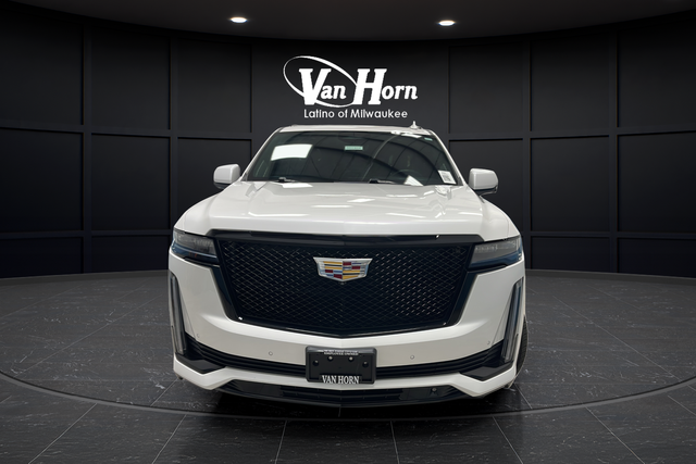 Used 2021 Crystal White Tricoat Cadillac Sport Platinum image 2