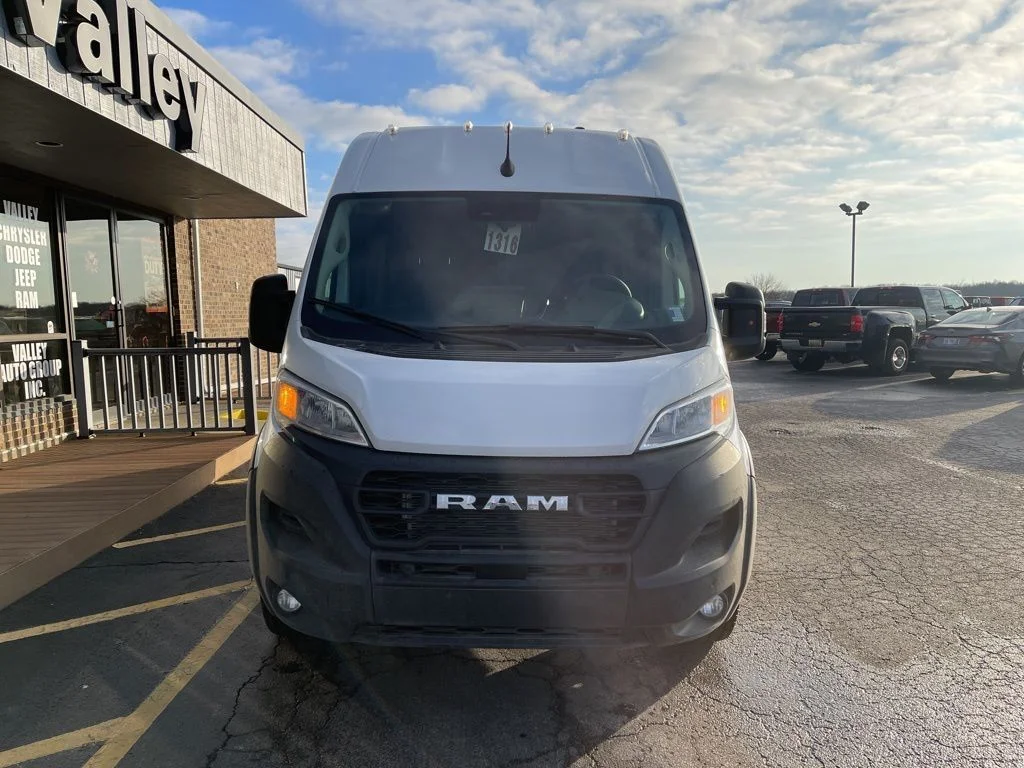 New 2025 Bright White Clearcoat RAM High Roof image 2