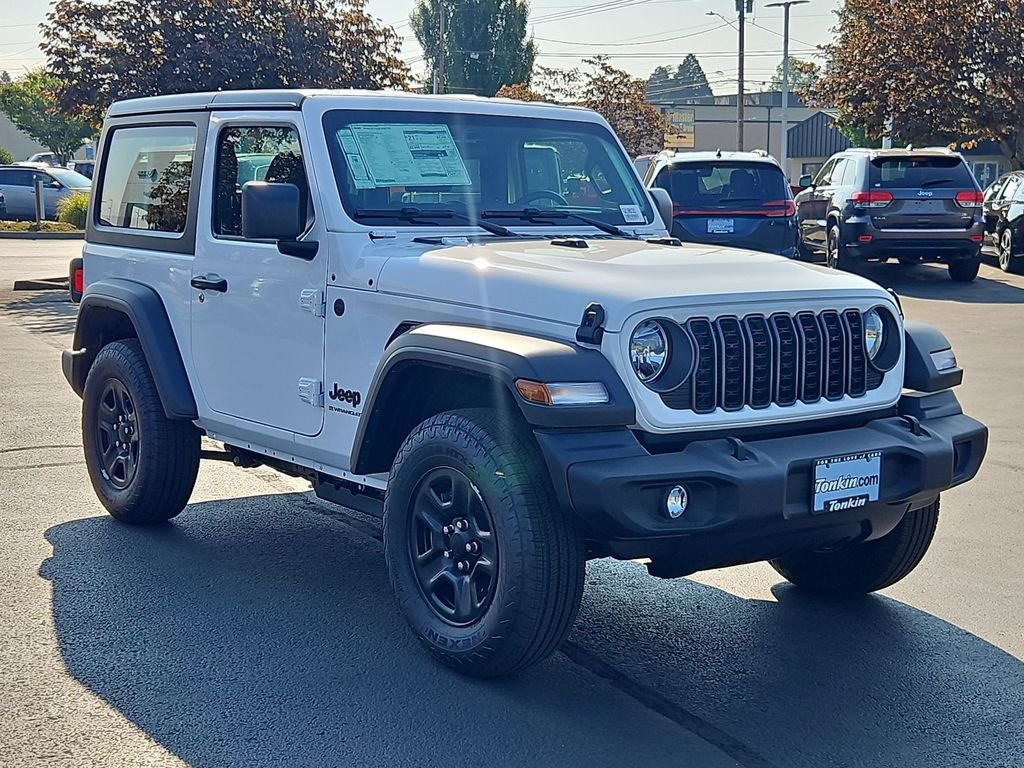 New 2026 Bright White Clearcoat Jeep Sport image 8