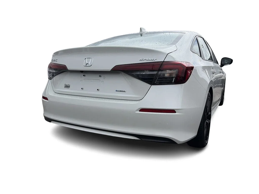 Certified Used 2025 Platinum White Pearl Honda Honda Civic Hybrid Sport eCVT Sedan Certified Pre- image 13
