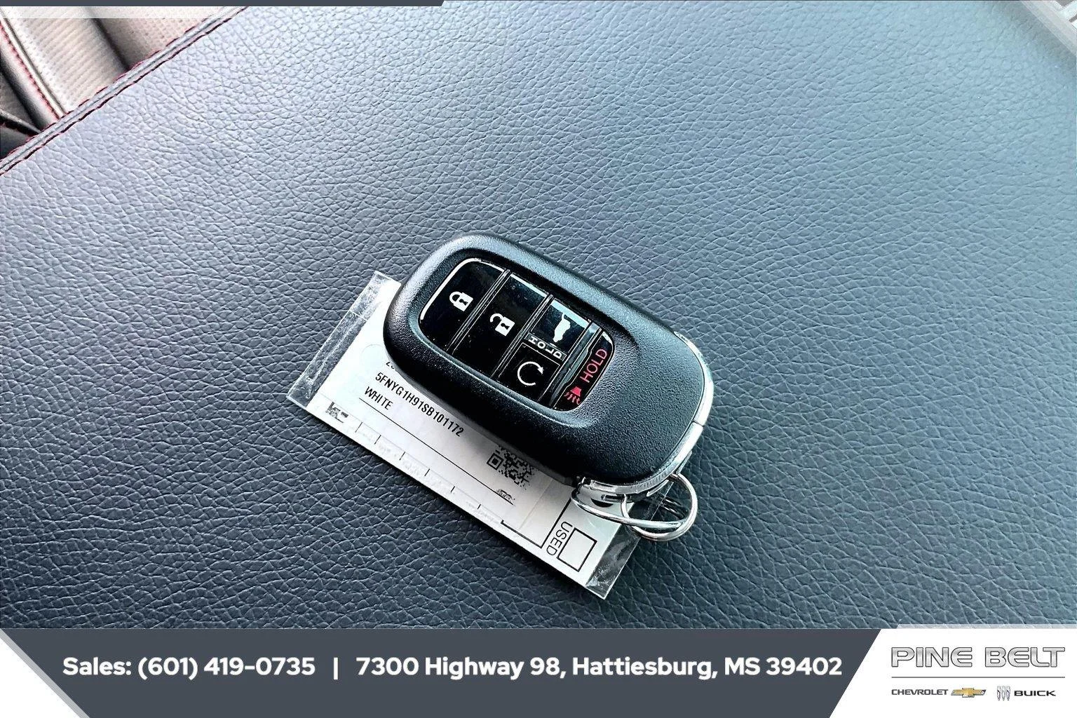 Used 2025 White Honda Black Edition image 9
