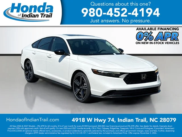 2026 Honda Accord SE