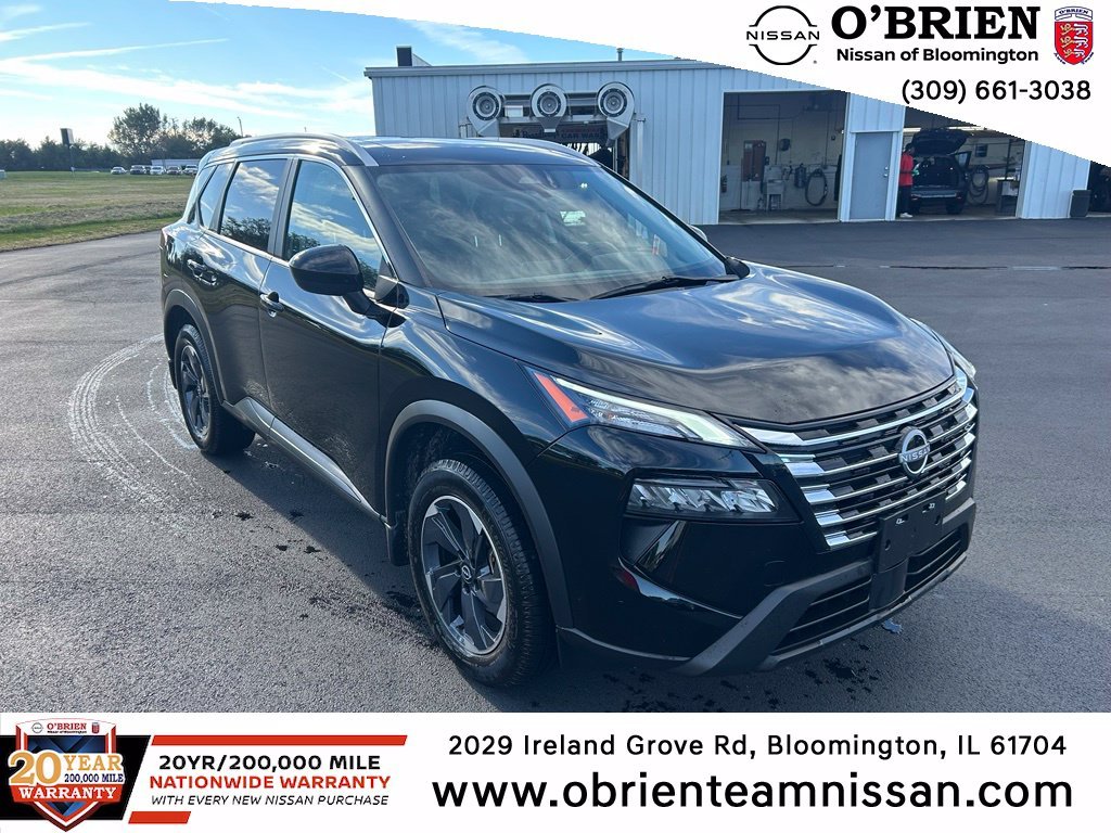 Used 2024 Super Black Nissan SV image 1