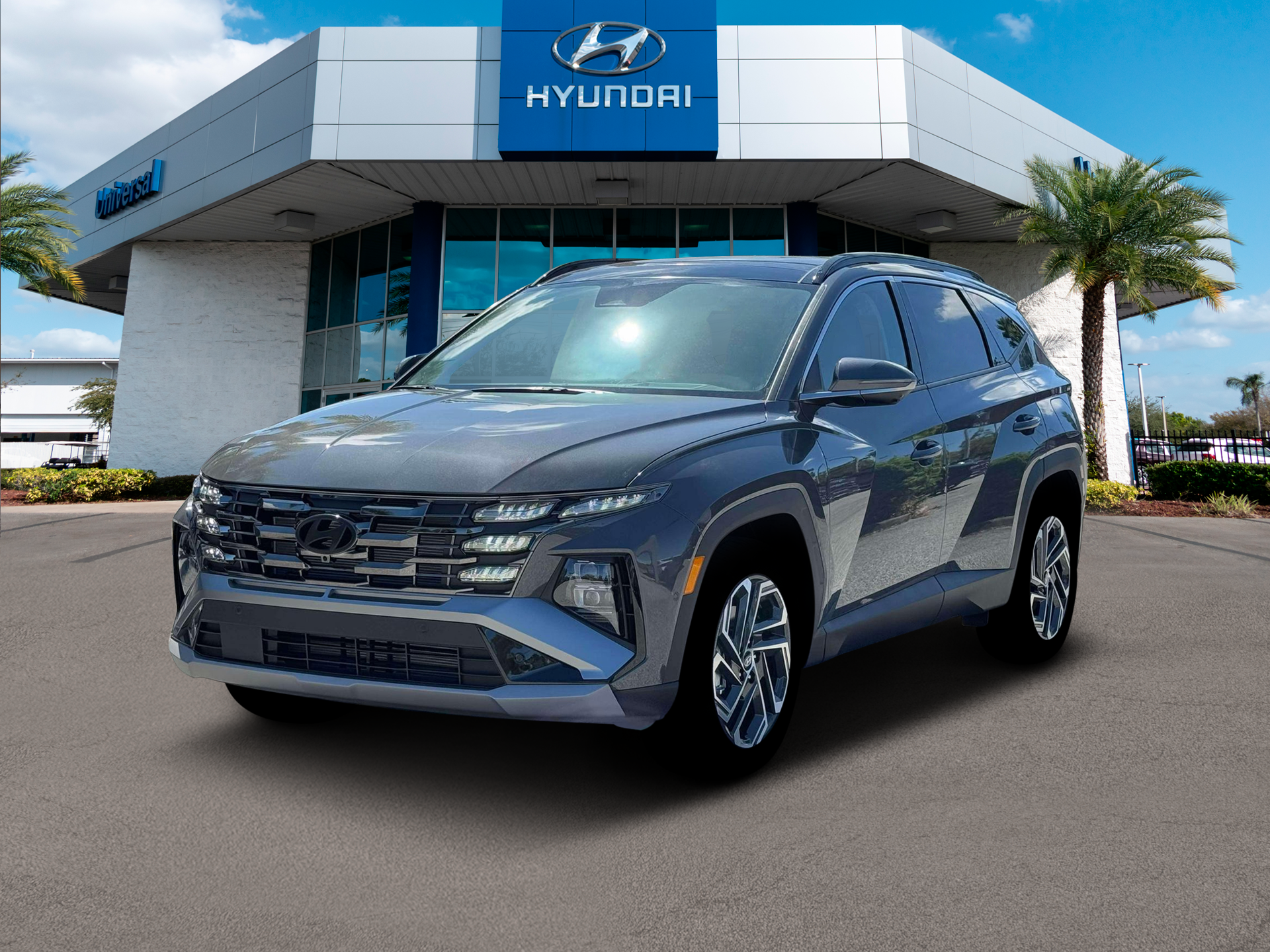 New 2026 Gray Hyundai Limited FWD image 1
