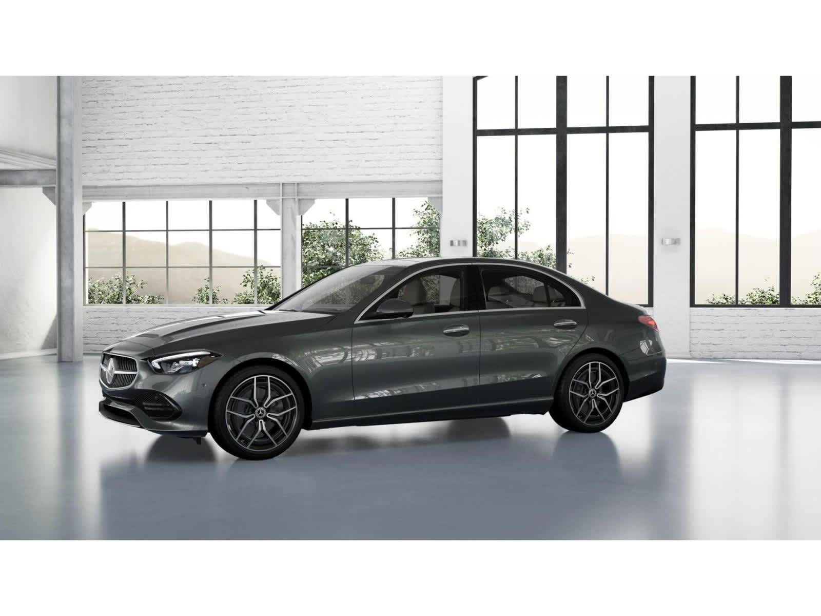 New 2026 Selenite Grey Metallic Mercedes-Benz C 300 image 36