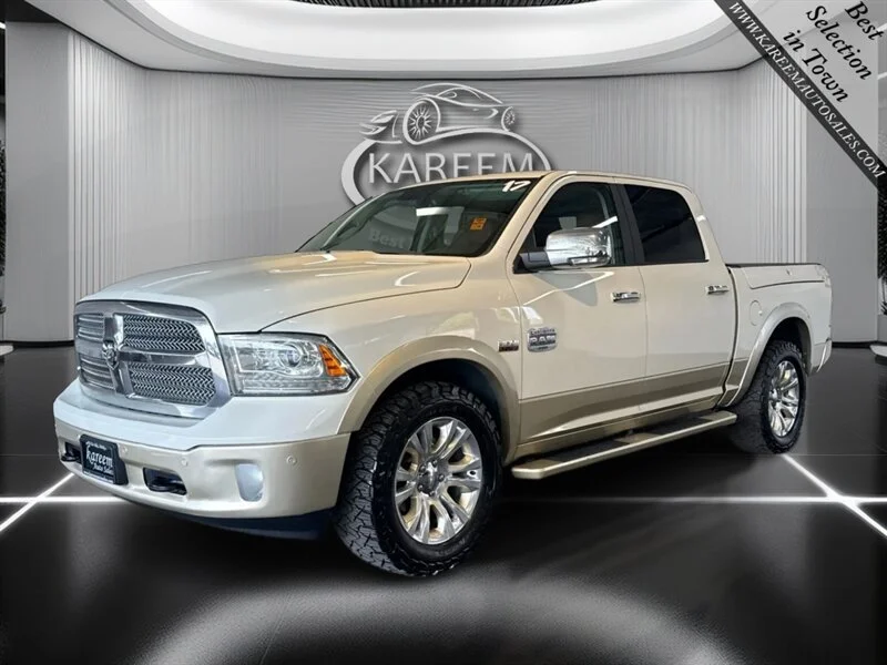 Used 2017 Pearl White Ram Longhorn image 1