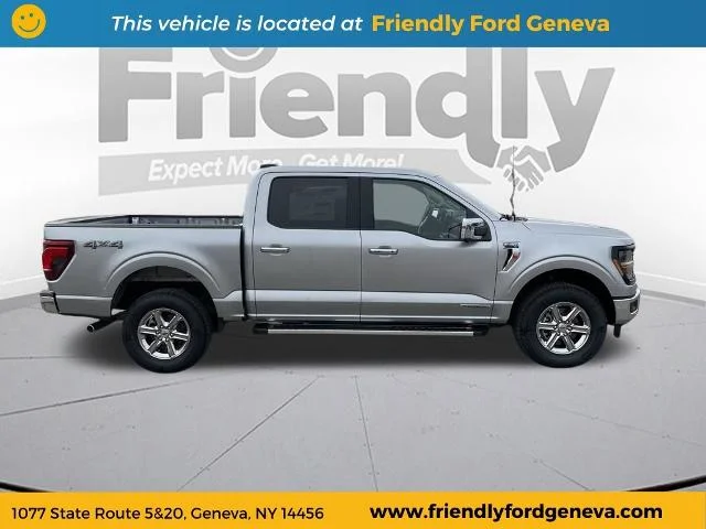 Used 2025 Iconic Silver Metallic Ford XLT image 4