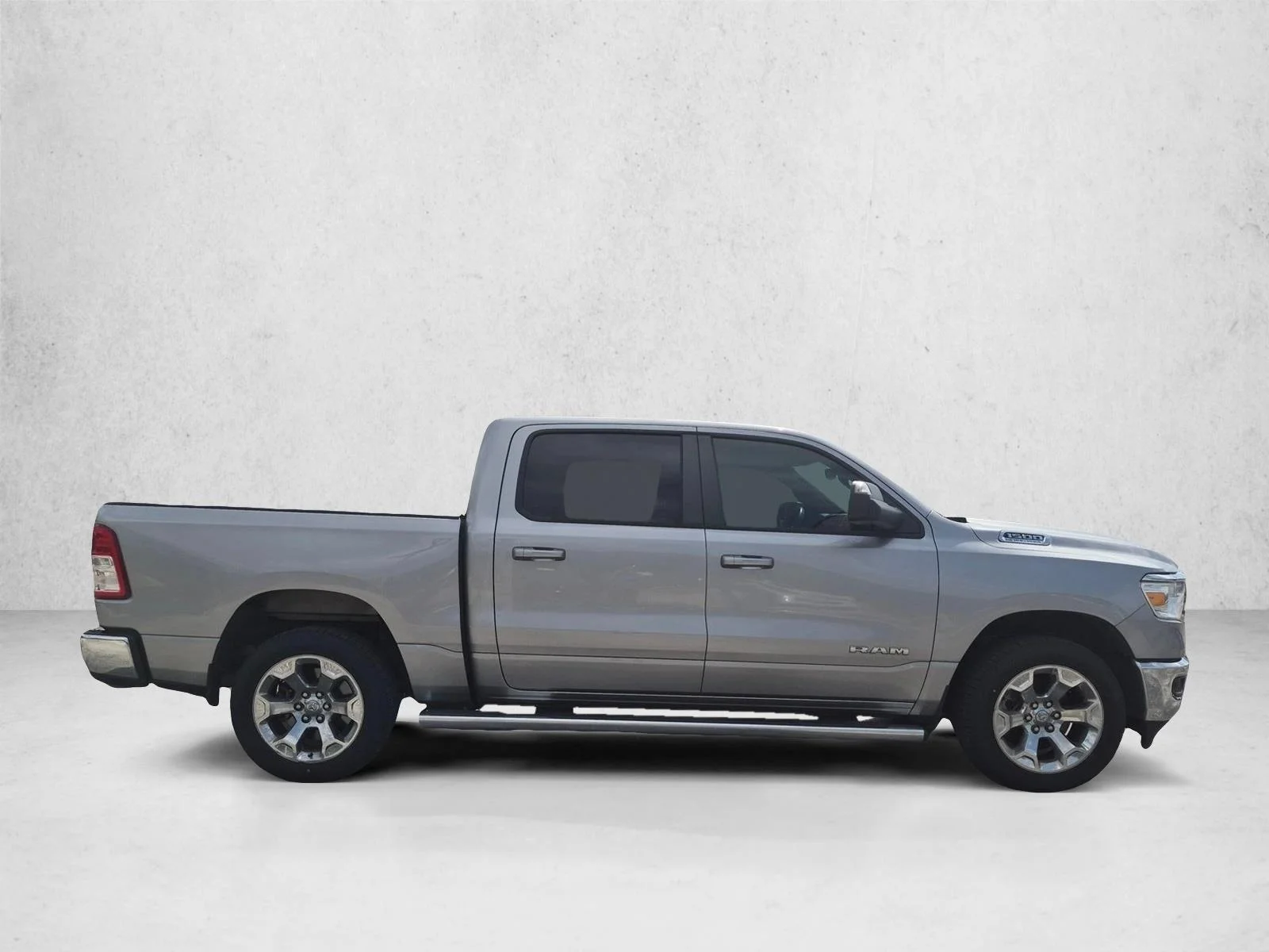 Used 2021 Billet Silver Metallic Clearcoat Ram Big Horn image 5