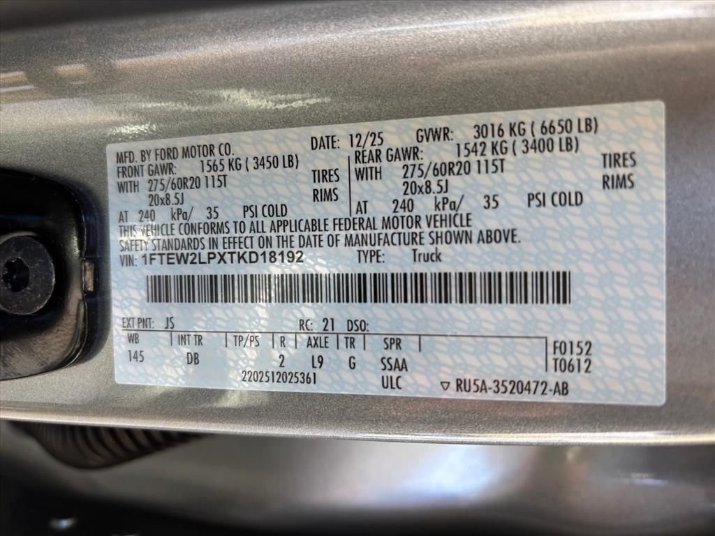New 2026 Iconic Silver Metallic Ford STX® image 30
