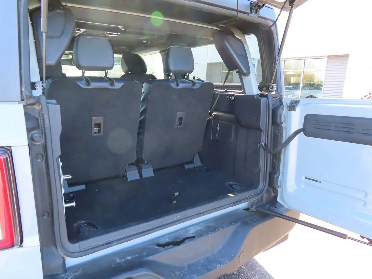 Used 2023 Cactus Gray Ford Outer Banks Advanced 4x4 2dr SUV image 8