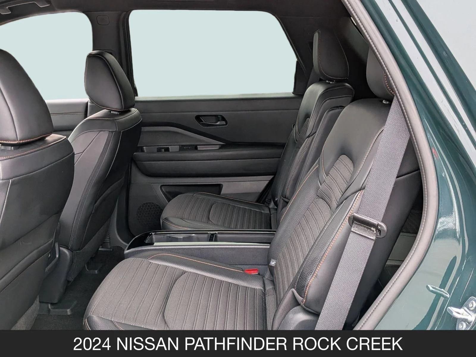 Used 2024 Obsidian Green Pearl/Super Black Nissan Rock Creek image 16