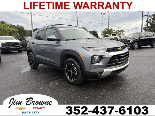 Used 2022 SATIN STEEL METALLIC Chevrolet LT image 1