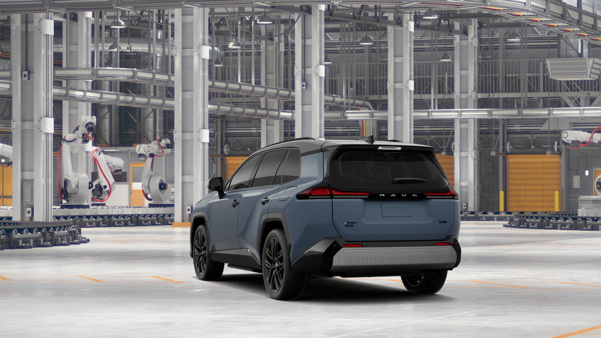 New 2026 Storm Cloud with Midnight Black Metallic roof Toyota XSE image 7