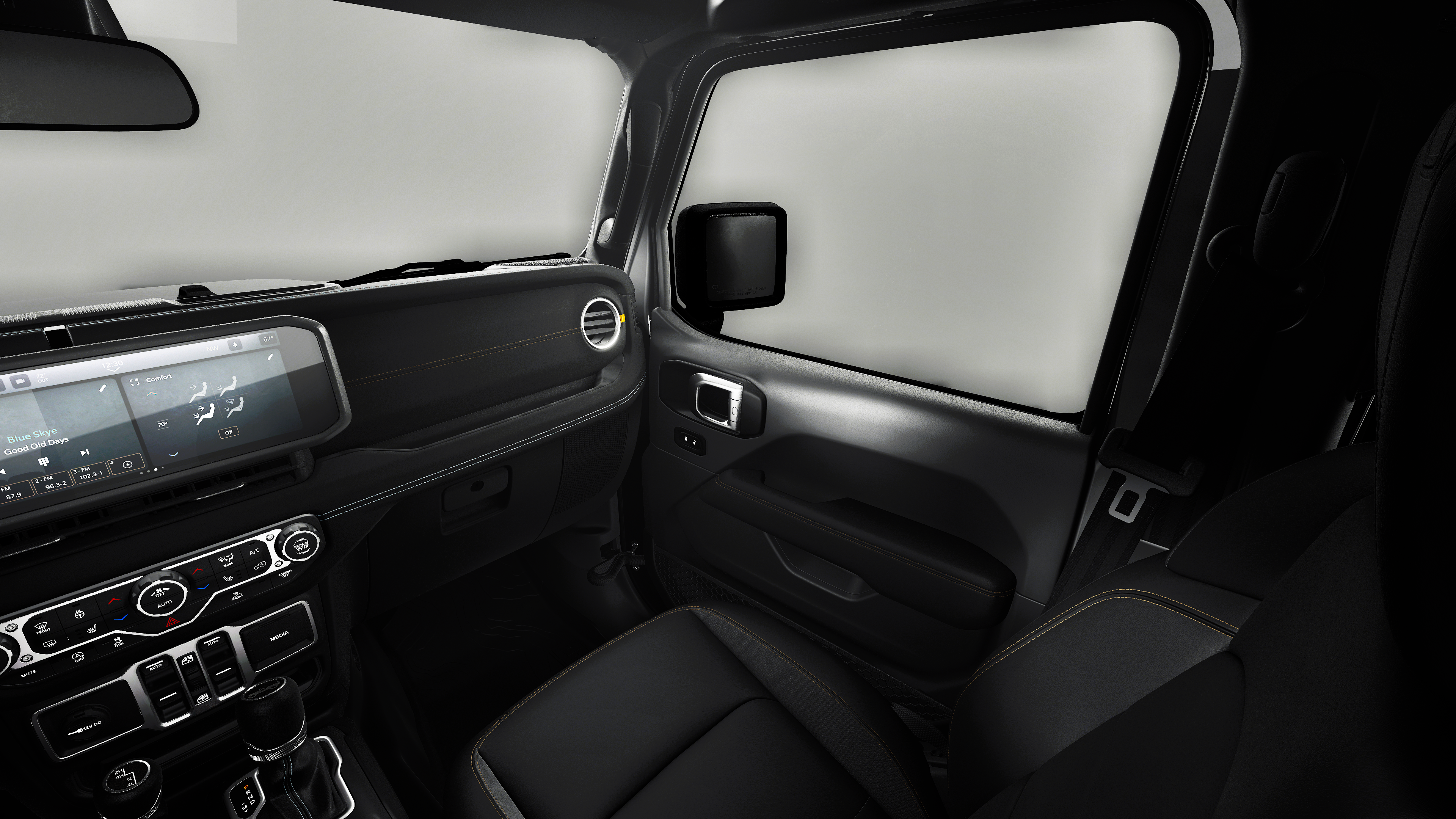 New 2027 Black Clear-Coat Paint Jeep Sahara image 33