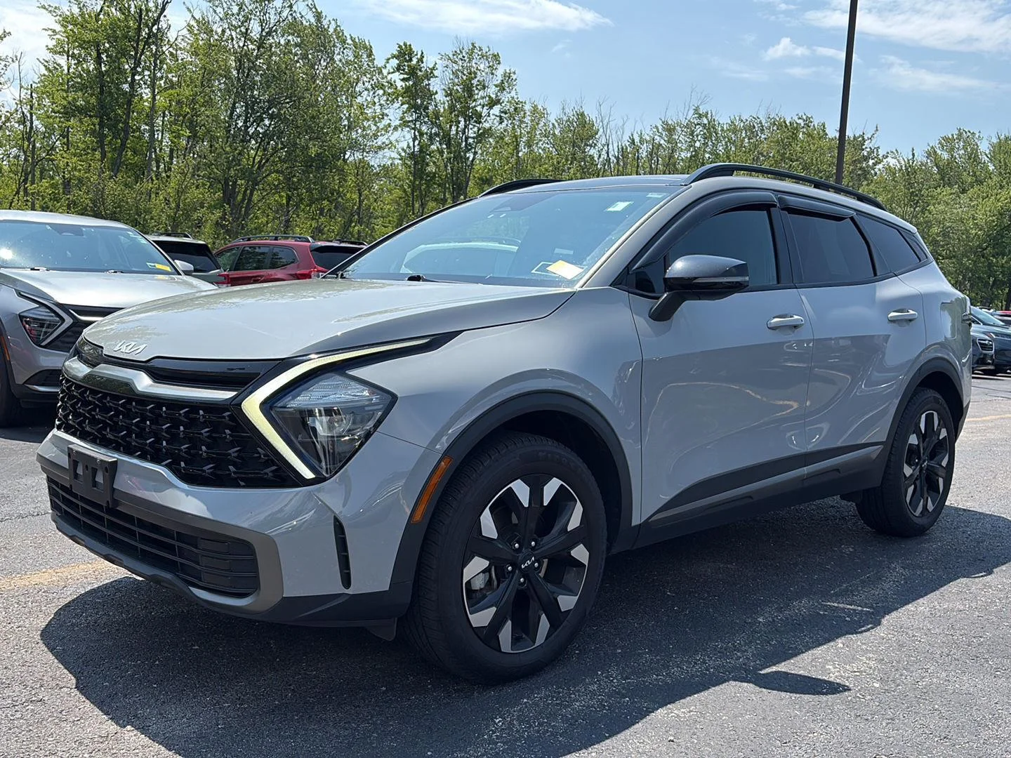 Certified Used 2023 Wolf Gray Kia X-Line image 17