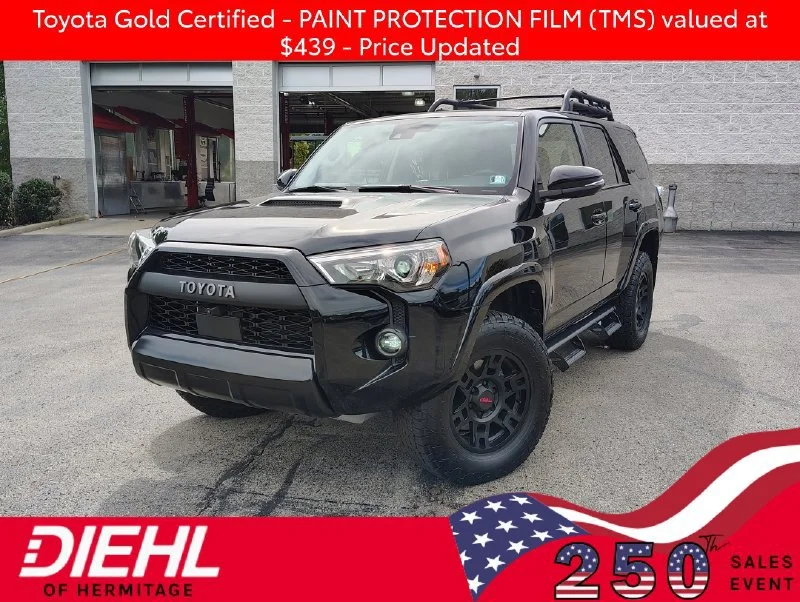 Used 2024 Black Toyota TRD Pro image 2