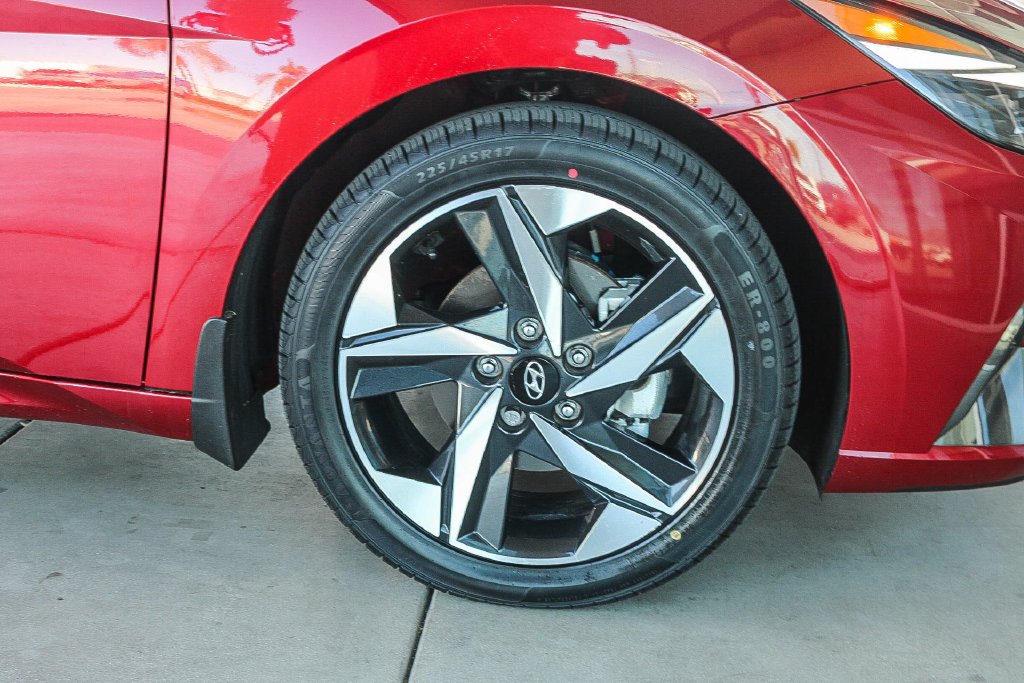 Certified Used 2023 Red Hyundai Limited image 12