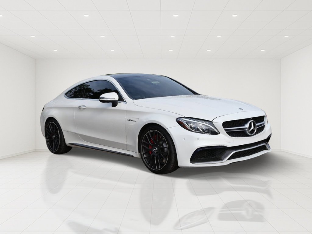 Used 2018 White Mercedes-Benz C 63 S AMG® image 1