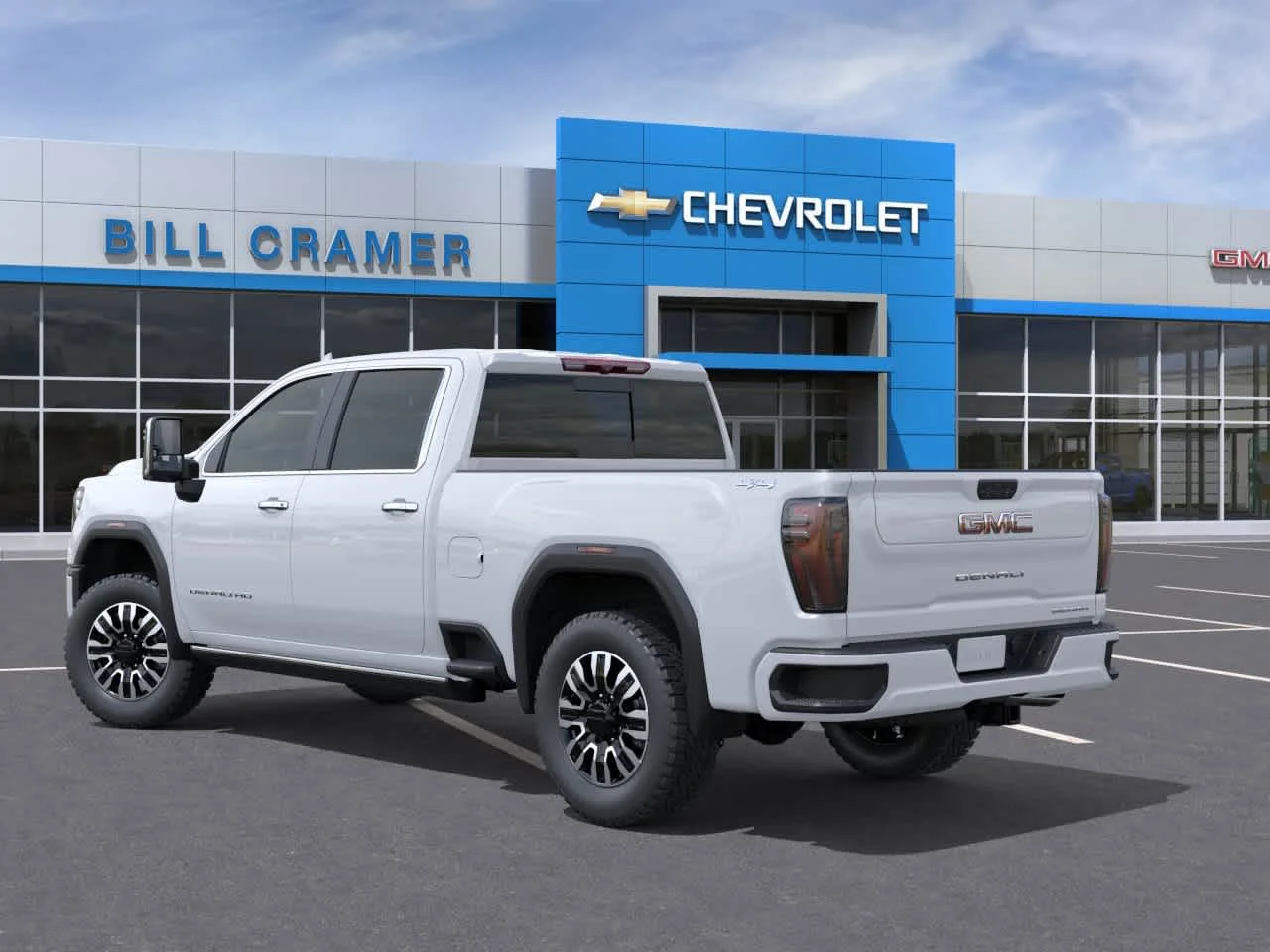 New 2026 Glacier White Tricoat GMC Denali Ultimate image 3