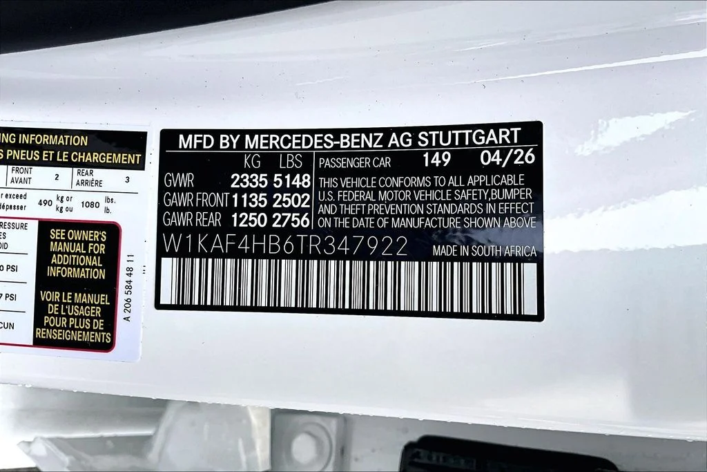 New 2026 White Mercedes-Benz C 300 image 13