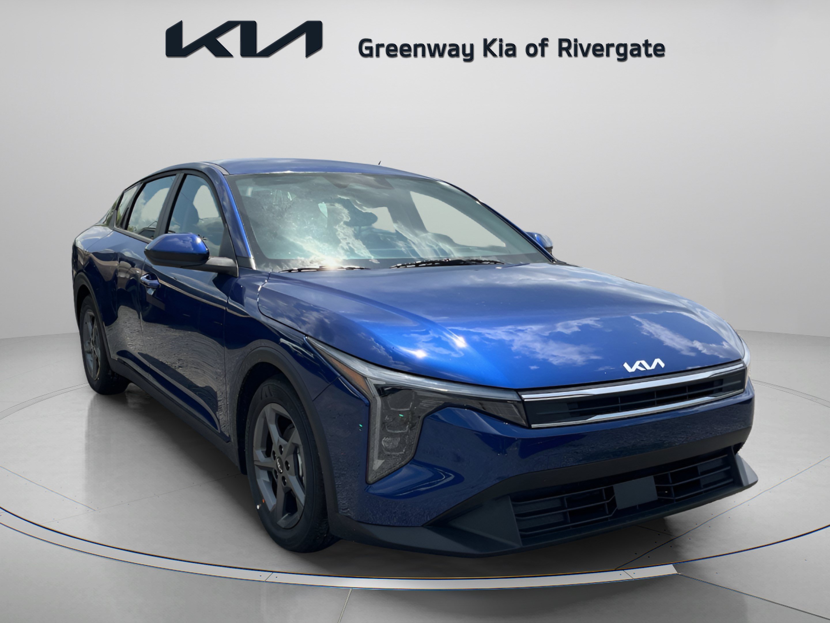 New 2026 Deep Sea Blue Kia LXS image 1