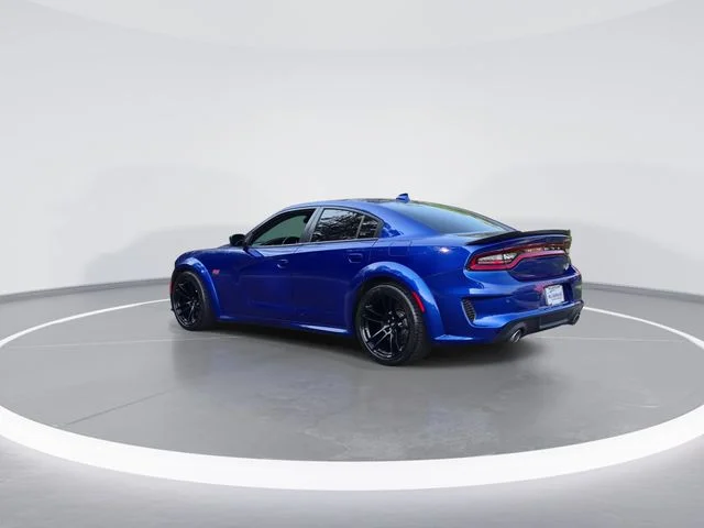 Used 2021 Blue Dodge R/T Scat Pack Widebody image 6