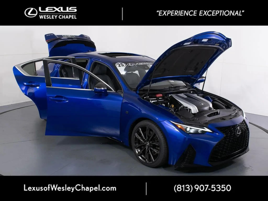 Used 2025 Blue Lexus 350 F SPORT Design image 12
