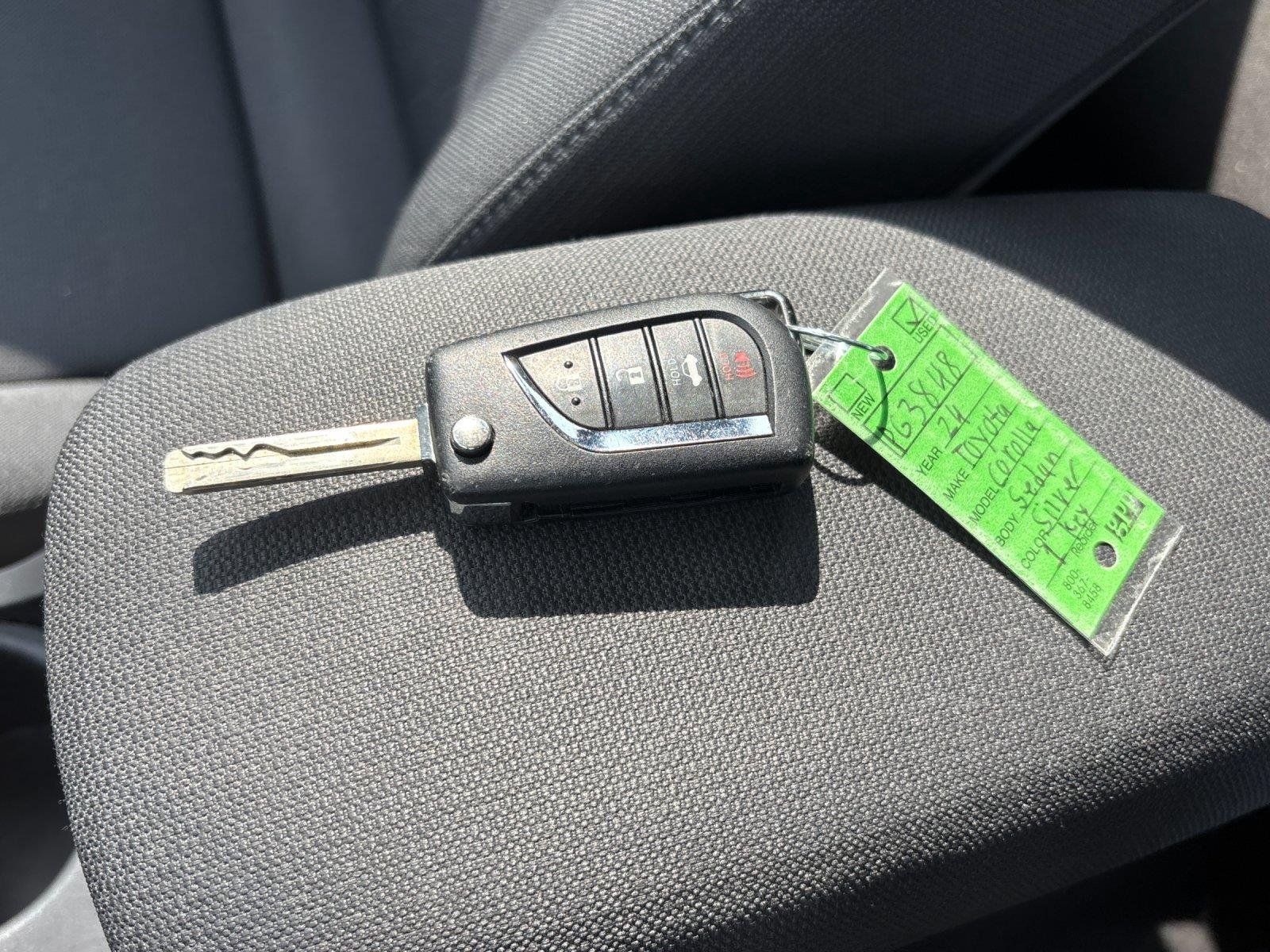 Used 2024 Classic Silver Metallic Toyota LE image 41