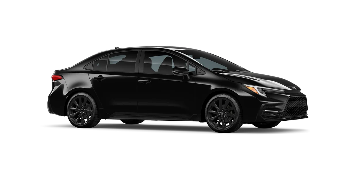 New 2026 Midnight Black Metallic Toyota SE image 13
