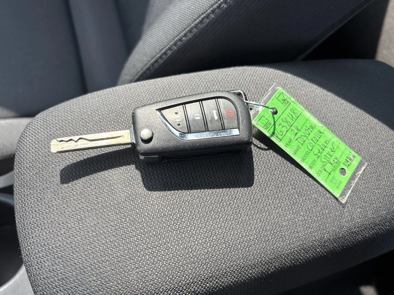 Used 2024 Classic Silver Metallic Toyota LE image 41