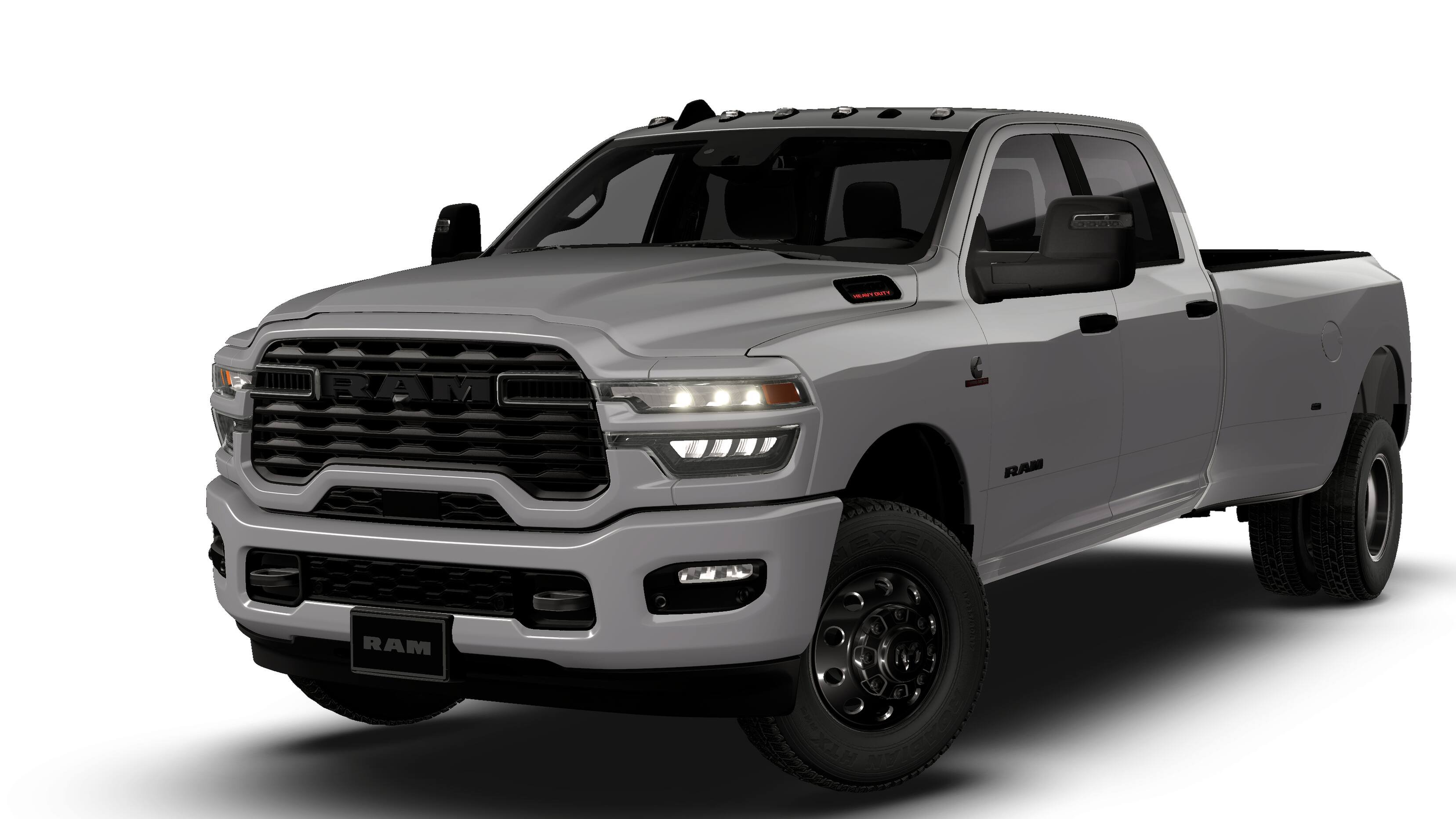 New 2026 Ceramic Gray Clear-Coat Exterior Paint RAM BIG HORN image 13