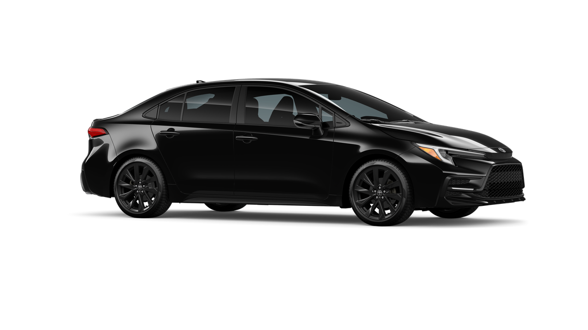 New 2026 Midnight Black Metallic Toyota SE image 13