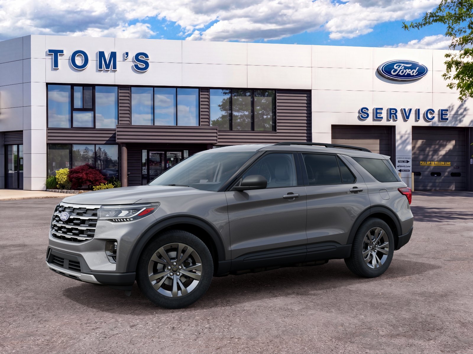 New 2027 Carbonized Gray Metallic Ford Active image 1