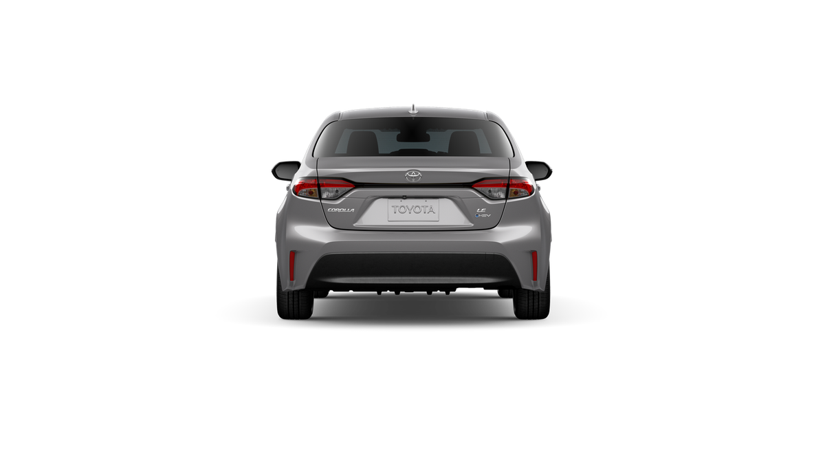 New 2027 Classic Silver Metallic Toyota Hybrid LE image 8