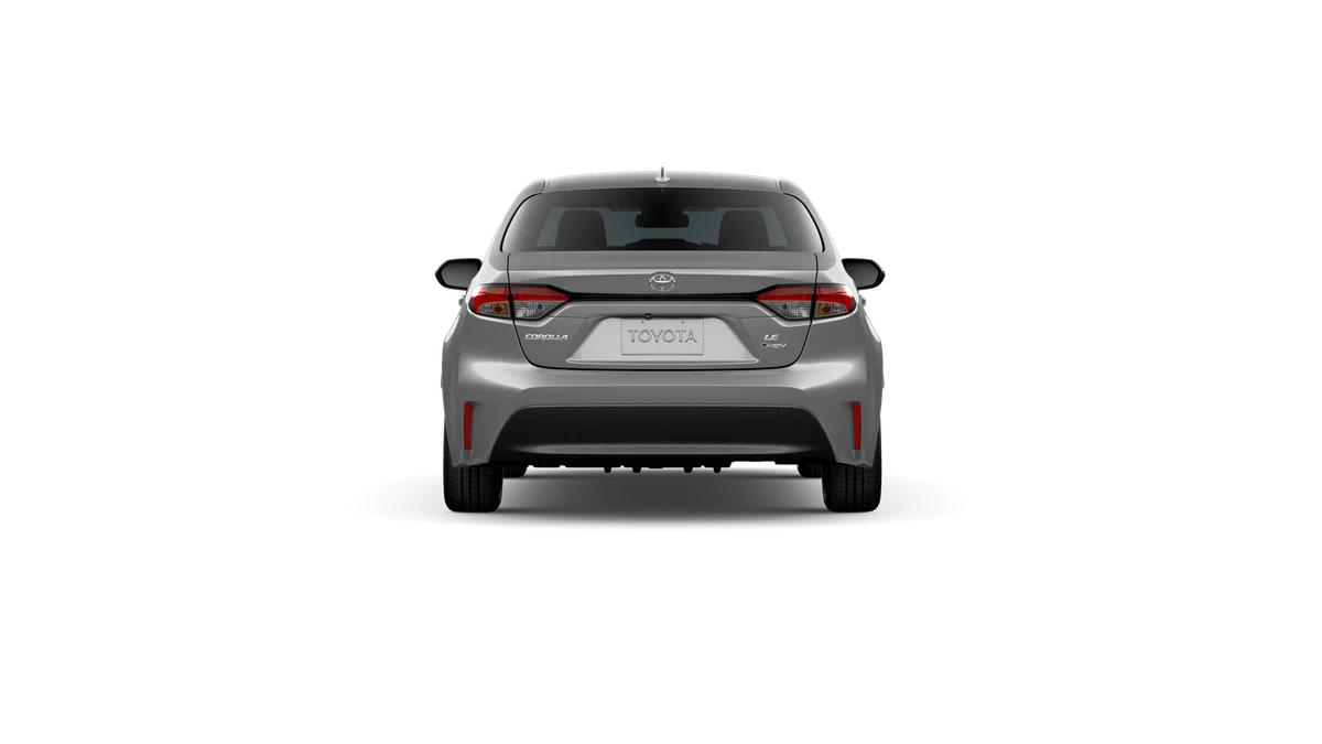 New 2027 Classic Silver Metallic Toyota Hybrid LE image 8