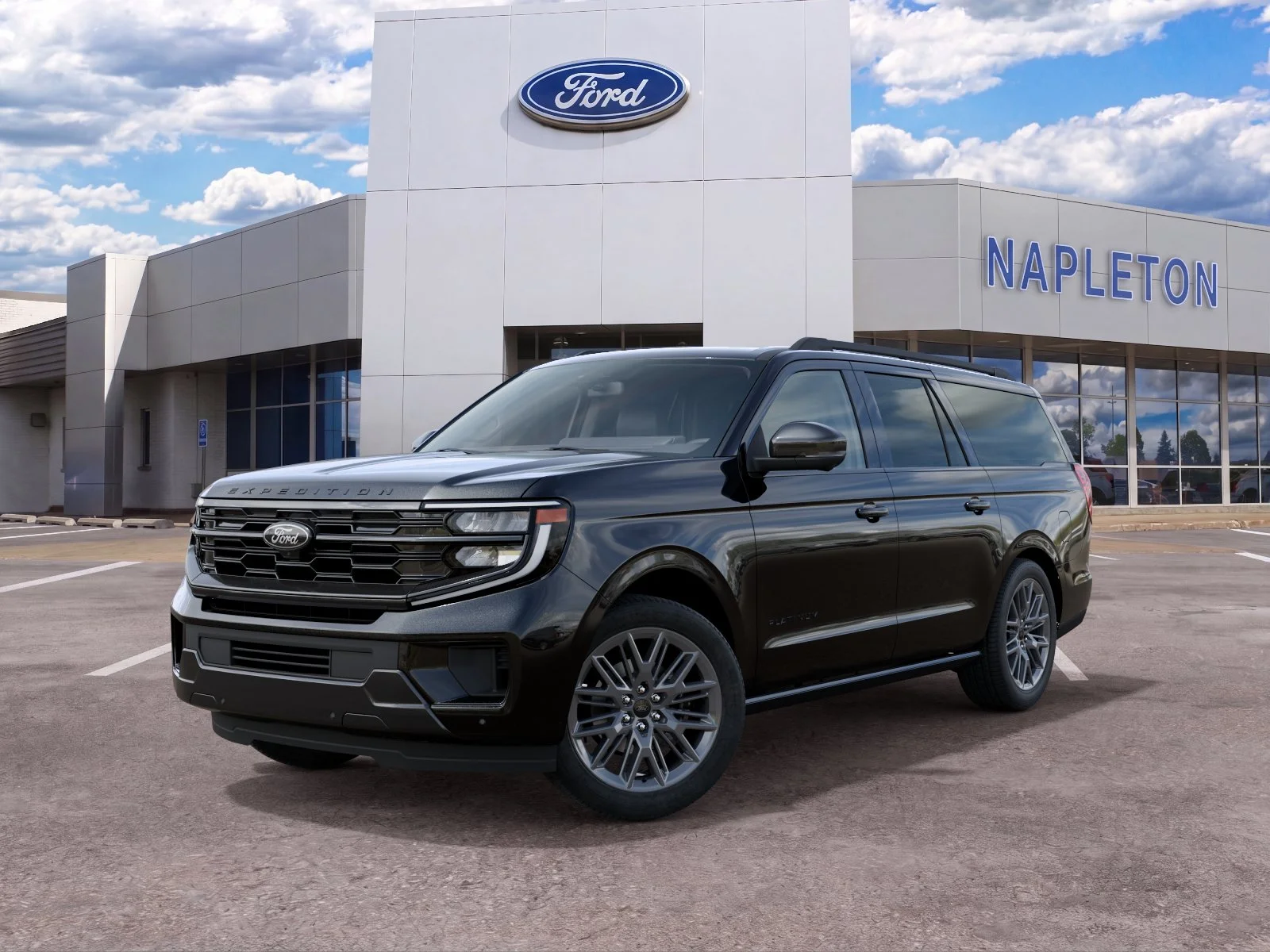 New 2027 Agate Black Metallic Ford MAX Platinum image 2