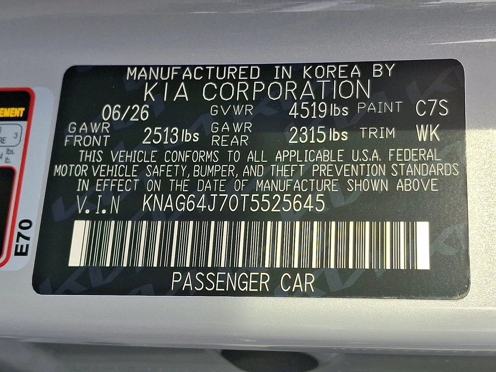 New 2026 Wolf Gray Kia GT-Line AWD image 13