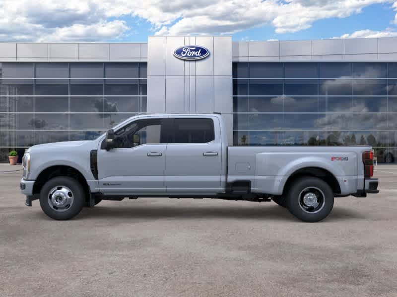 New 2026 Glacier Gray Metallic Tri-Coat Ford F-350 DRW Pickup Platinum image 3
