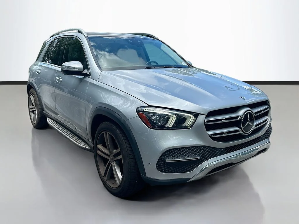 Certified Used 2022 Cirrus Silver Metallic Mercedes-Benz GLE 350 image 3