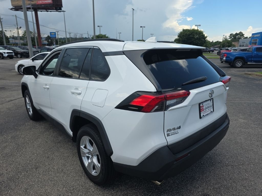 Certified Used 2021 White Toyota XLE image 7