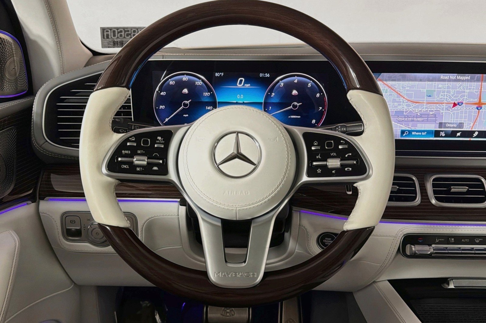 Certified Used 2023 Cirrus Silver Metallic Mercedes-Benz Maybach GLS 600 image 25