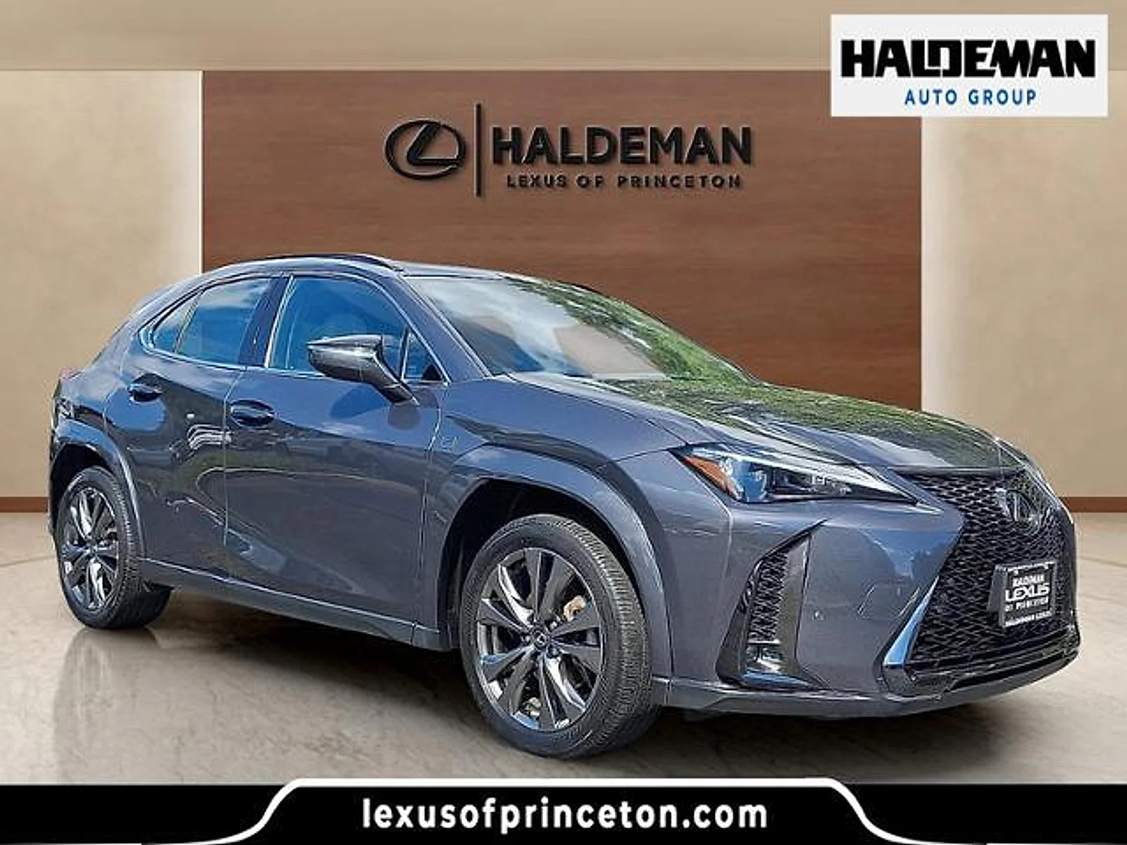 Certified Used 2024 Cloudburst Gray with Obsidian Roof Lexus F SPORT Design image 1
