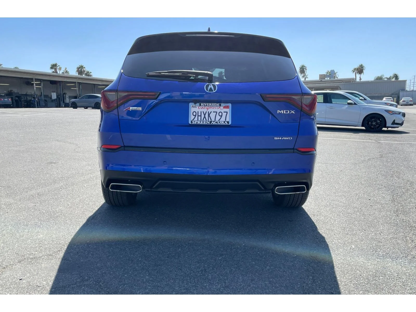 Used 2023 Apex Blue Pearl Acura SH-AWD with A-Spec Package image 50