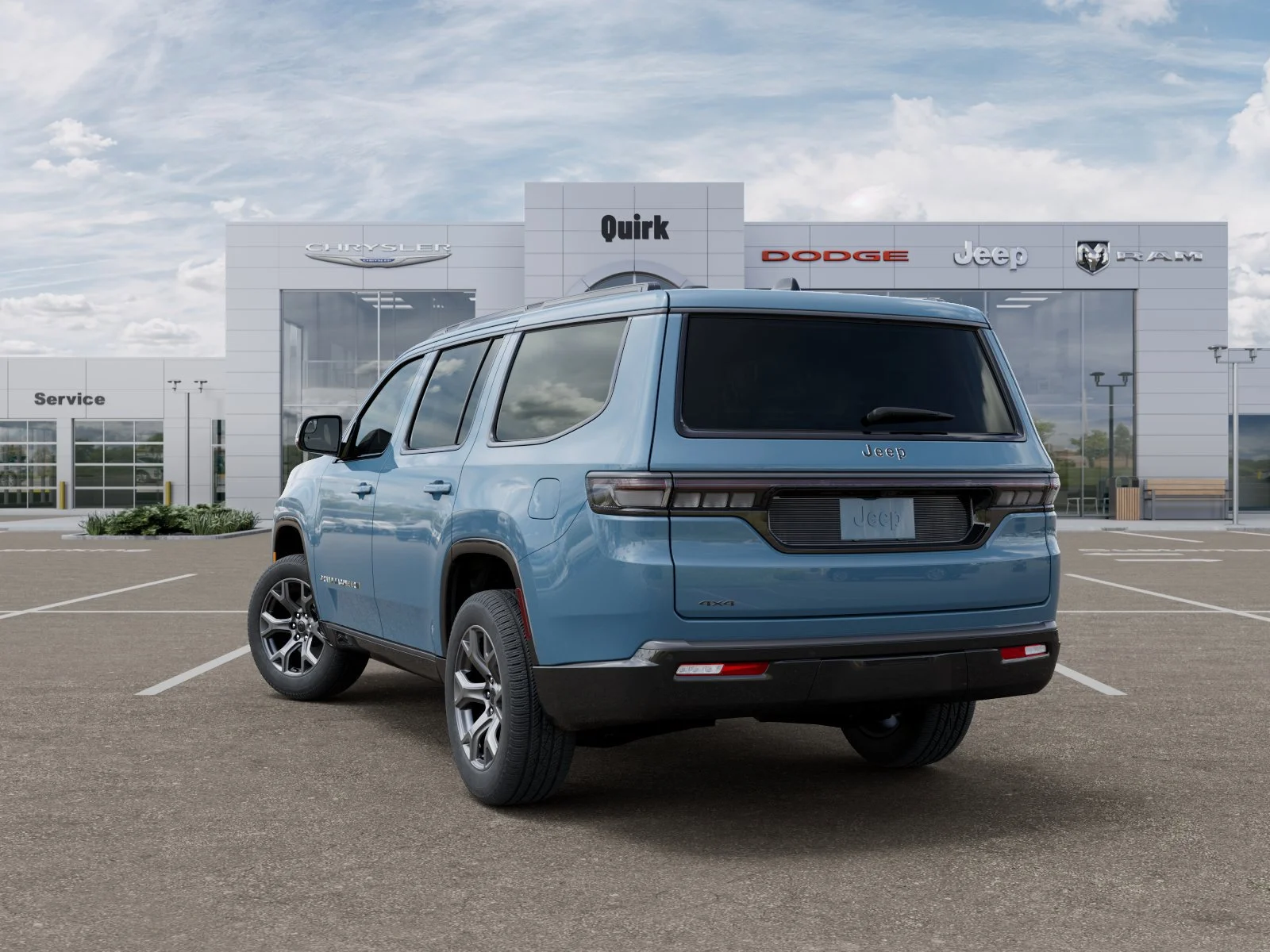 New 2026 Steel Blue Exterior Paint Jeep Limited Altitude image 3