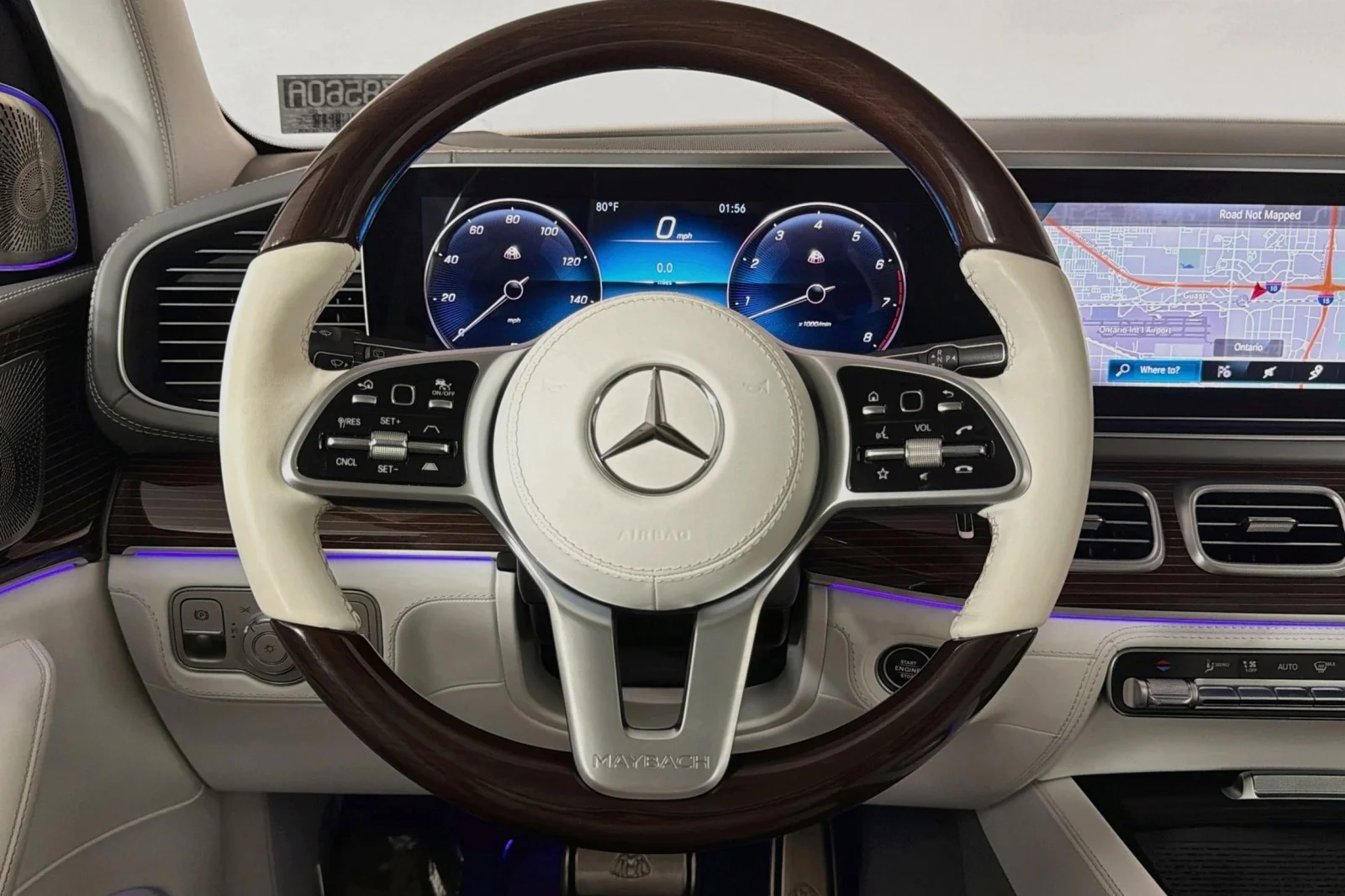 Certified Used 2023 Cirrus Silver Metallic Mercedes-Benz Maybach GLS 600 image 24