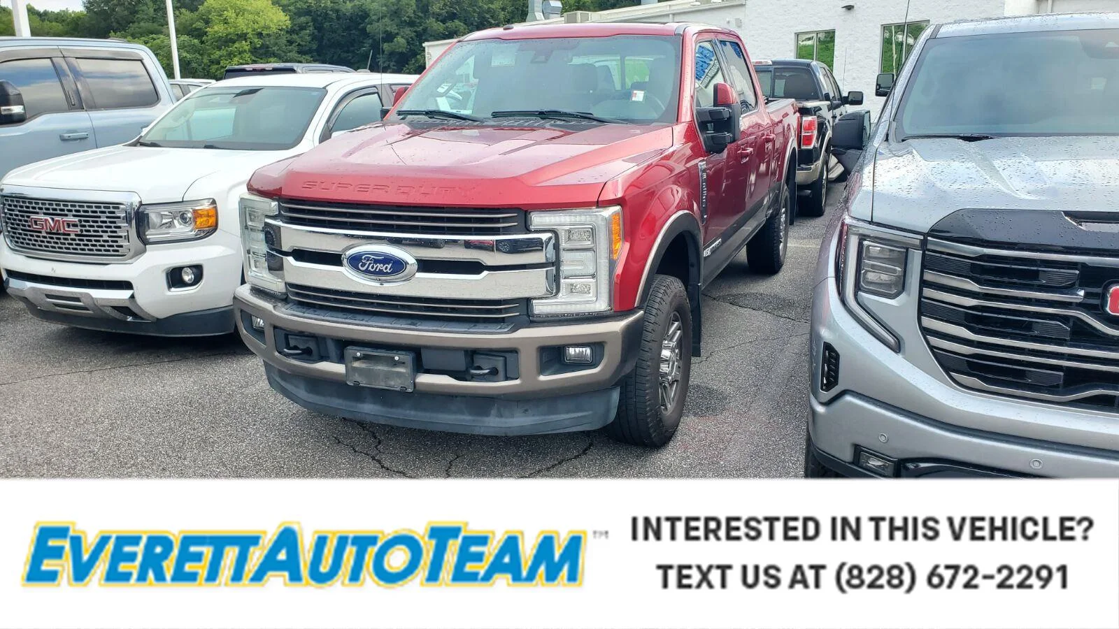 Used 2017 Ruby Red Metallic Ford Lariat image 1