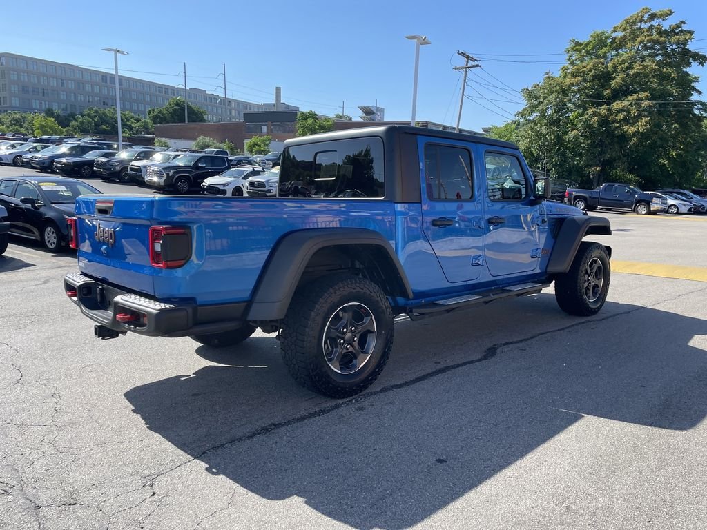 Used 2022 Blue Jeep Rubicon image 8