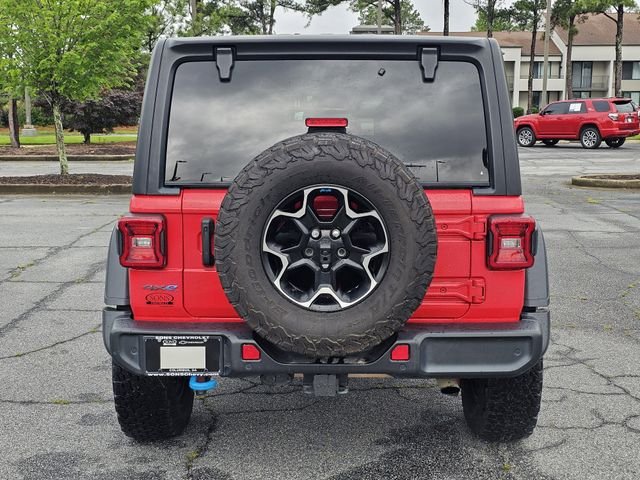 Used 2022 Red Jeep Unlimited Rubicon 4xe image 14
